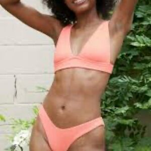 Aerie high cut high waisted cheeky bikini set- size XL - sold out!